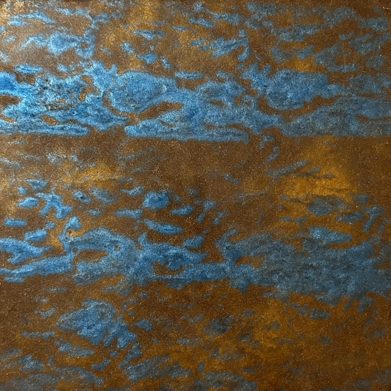 Copper Tide epoxy floor finish